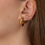 Pendientes Aro Dorado