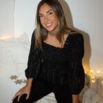 Blusa Bardot Diplo Negro