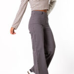 Pantalón Stars Cremallera Gris - GRIS, XS