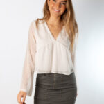 Falda Maxi Bolsillos Stars Gris - GRIS, XS