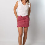 Falda Volante Rosa - ROSA, S