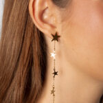 Pendientes 5 Stars Dorado