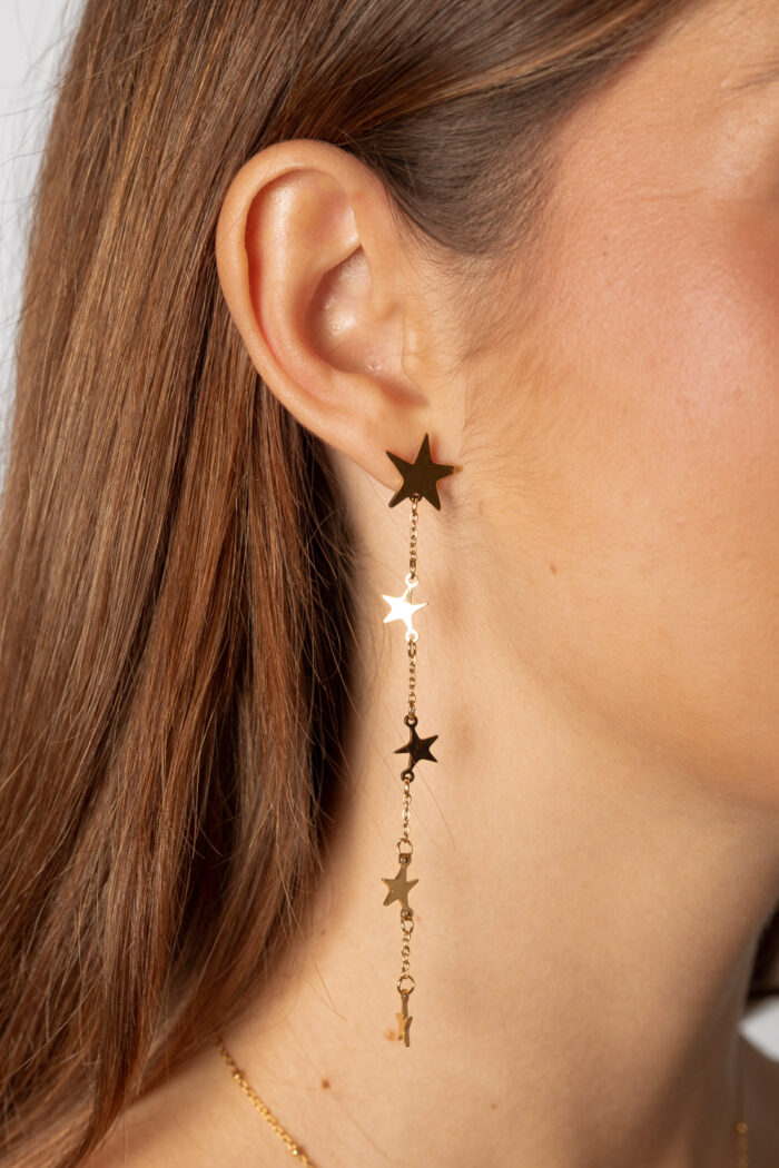Pendientes 5 Stars Dorado