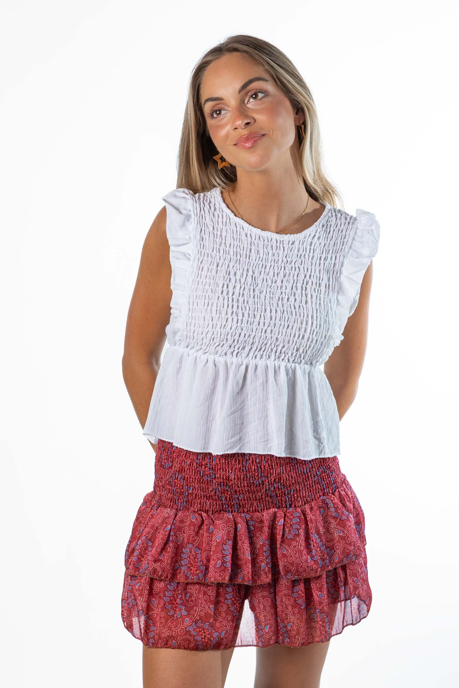 Blusa Sweet Girl Blanco