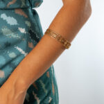 Brazalete Vibes Dorado