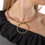 Choker Bold Loop Dorado
