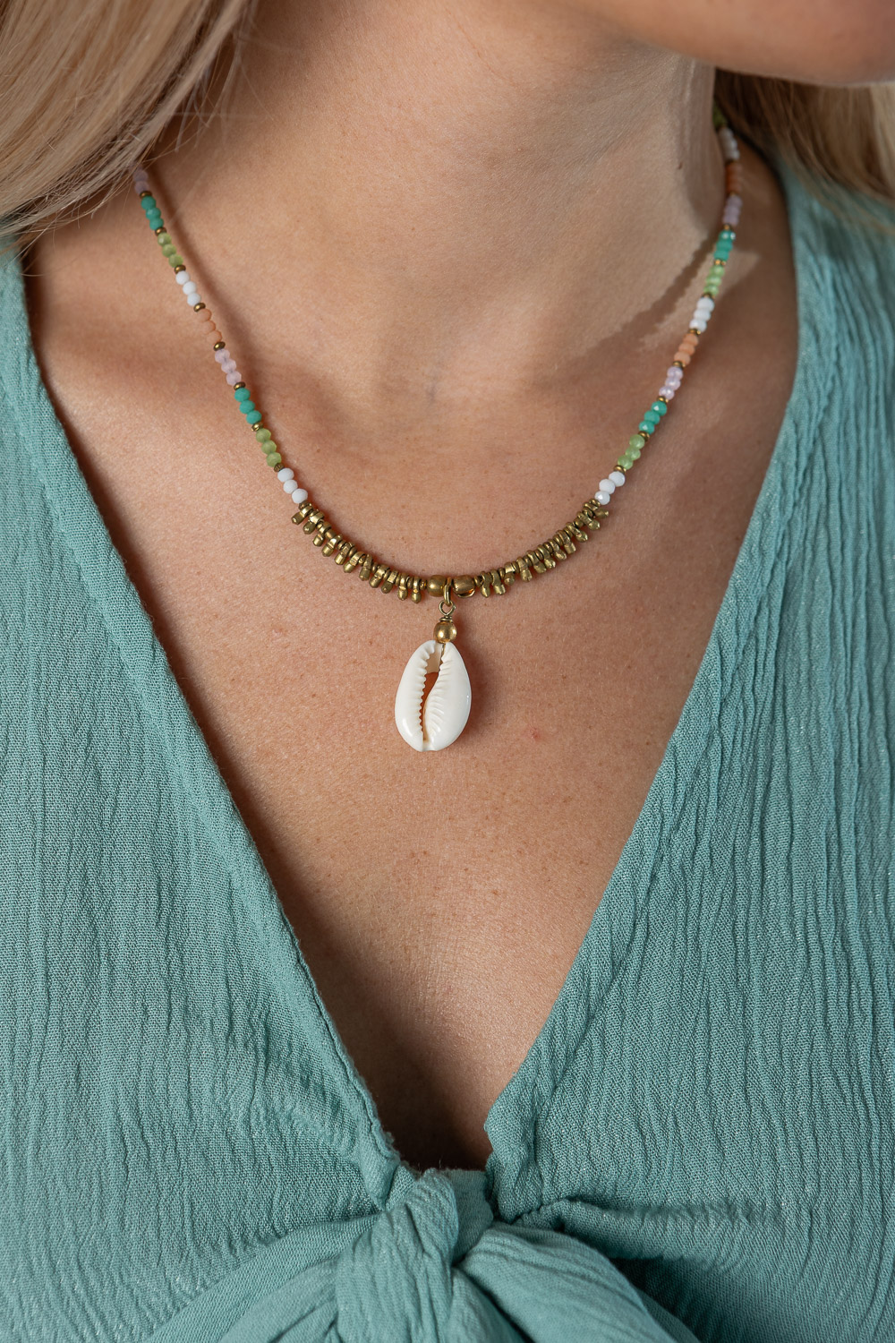 Collar Sea Shell Dorado