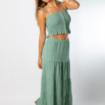 Falda Ibiza Brillo Verde