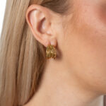 Pendientes Dunks Dorado