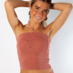 Top Halter Starlit Coral