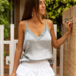Top Lencero Nadador Gris
