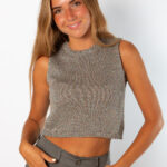 Top Punto Moon Gris