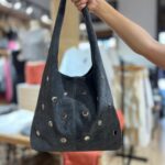 Bolso Muse Tachuelas Gris