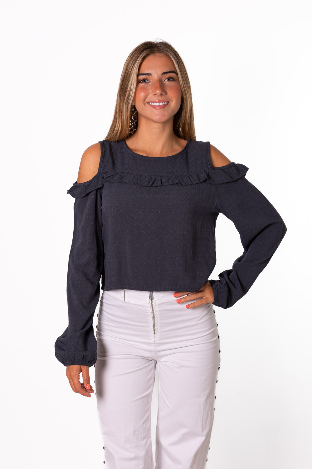 Blusa Second Chance Gris