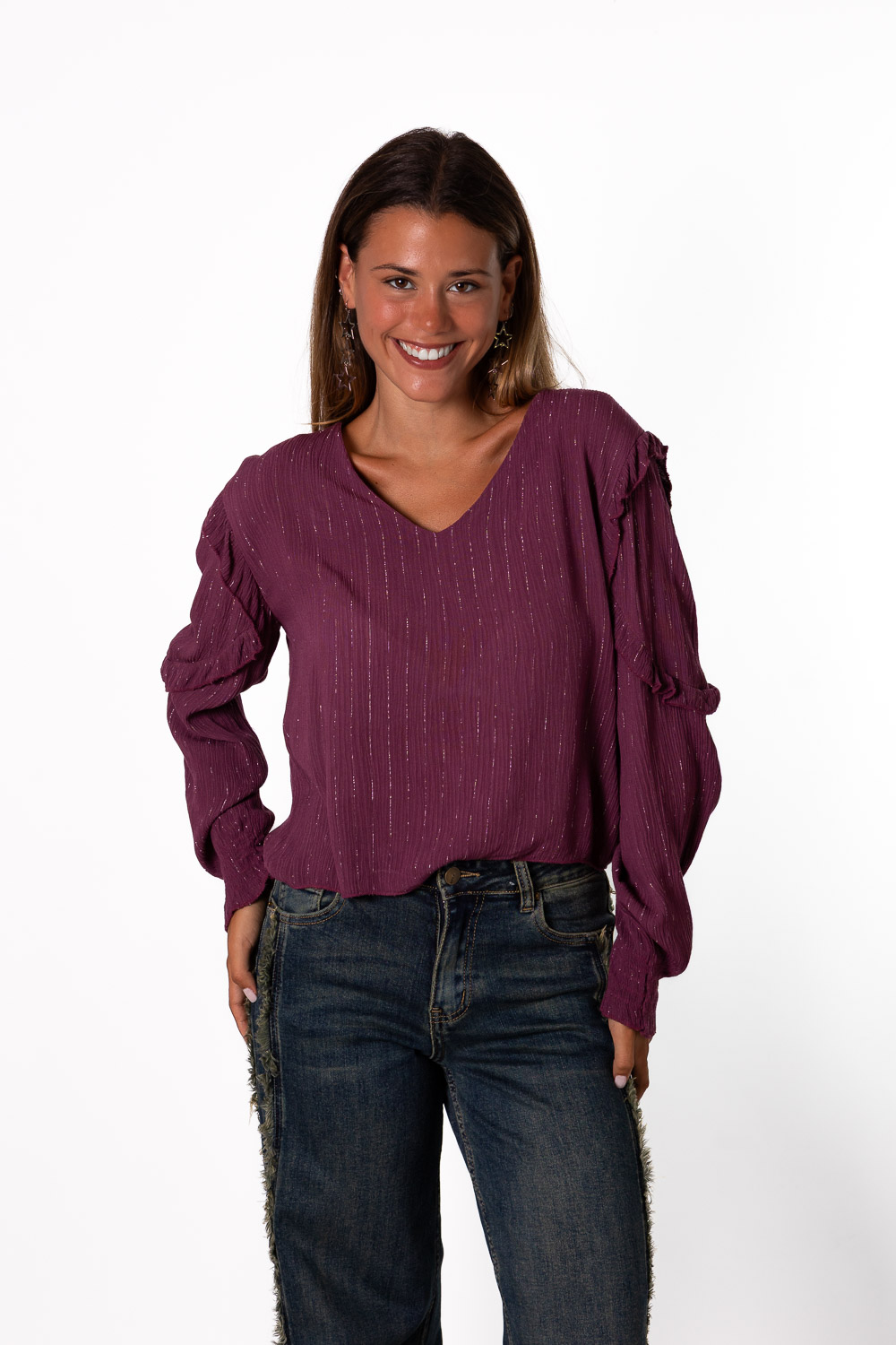 Blusa Diplo Bambula Uva