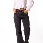 Pantalón Vaquero Universe Gris - S, GRIS