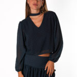 Blusa Gasa Magnetic Verde