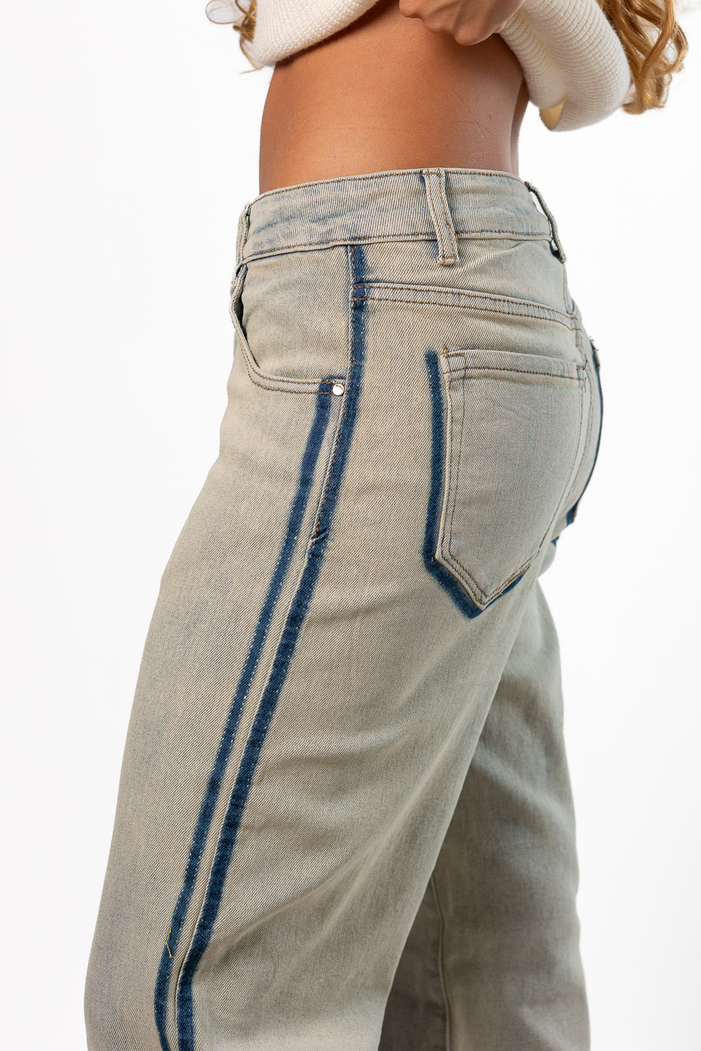 Pantalón Vaquero Rolling Azul