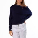 Jersey Detalles Glitter Azul
