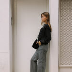 Pantalón Estrellas Parche Gris - M, GRIS