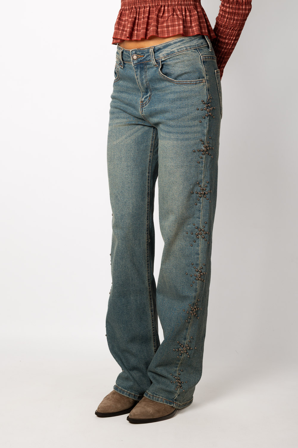 Pantalón Tachuelas 8 Stars Azul