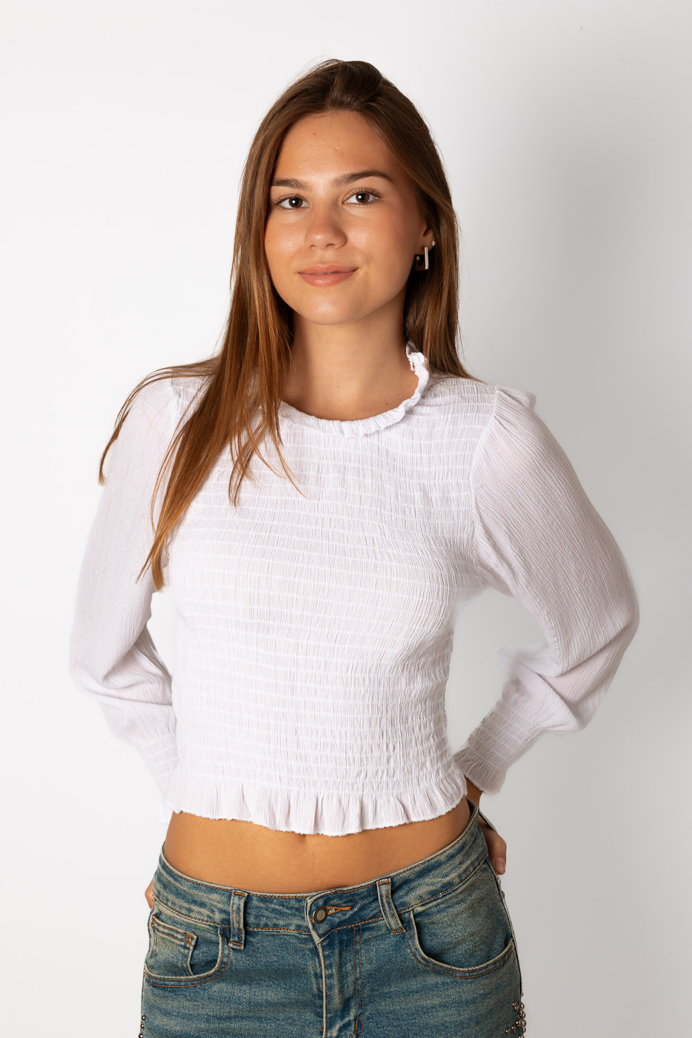 Blusa Diplo Cerrada Blanco