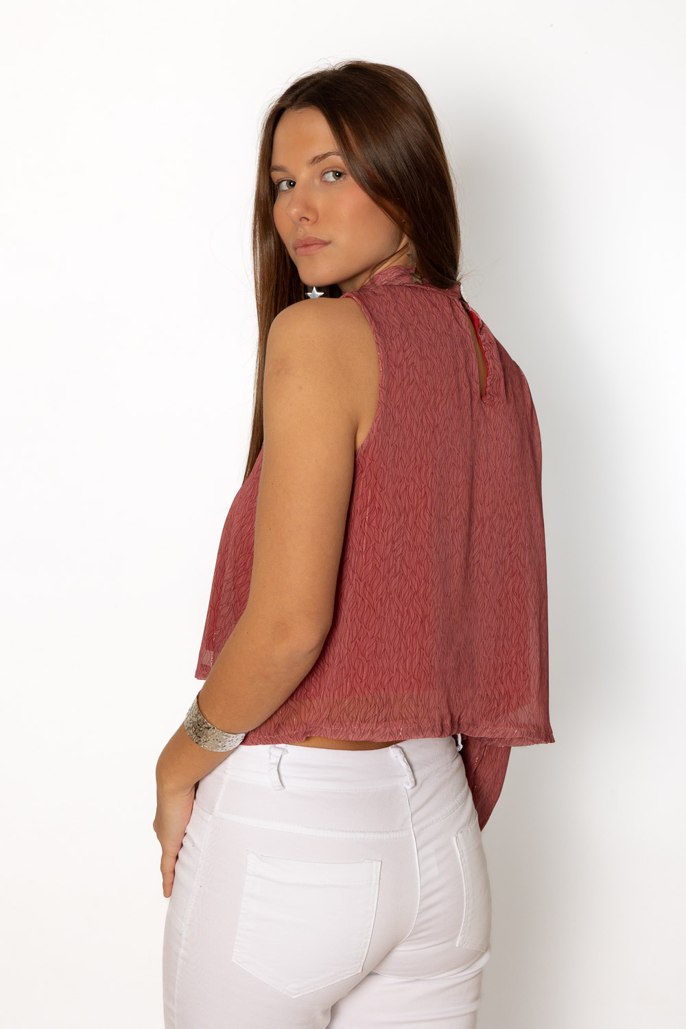 Blusa Fire Rosa 1294 Ropa Casual Primavera Brookville