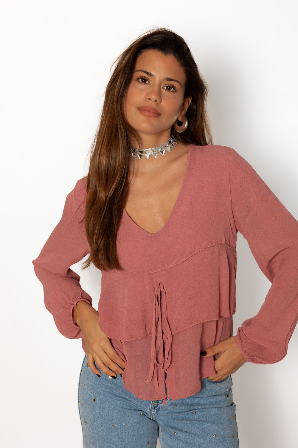 Blusa Inspire Others Blush 1525 Ropa Casual Primavera Brookville