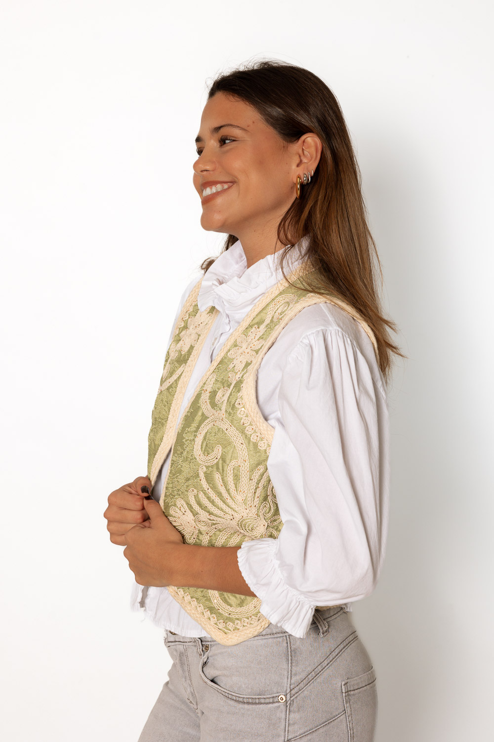 Chaleco Growing Era Verde 1182 Ropa Casual Primavera Brookville