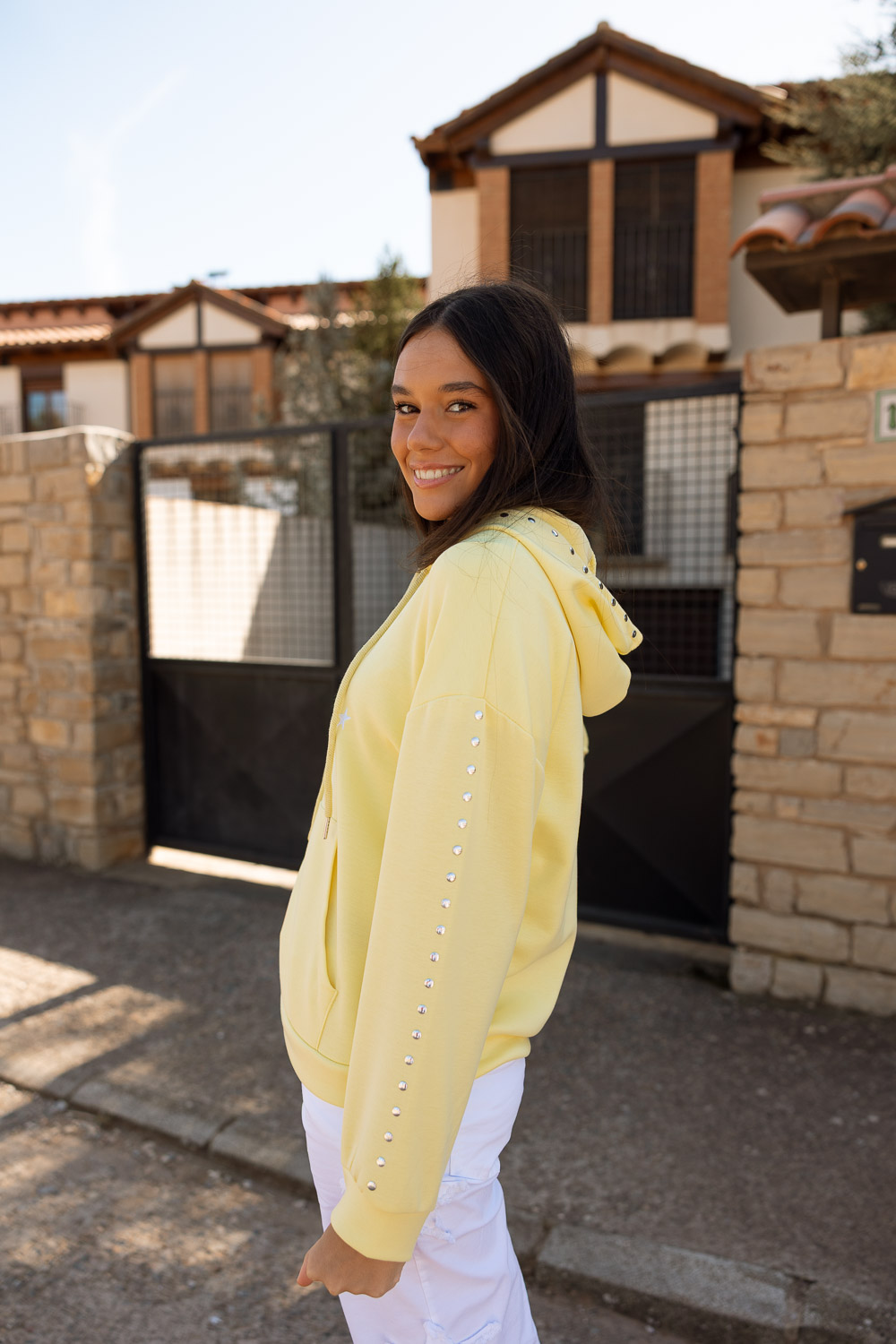 Sudadera Brook Amarilla Brookville