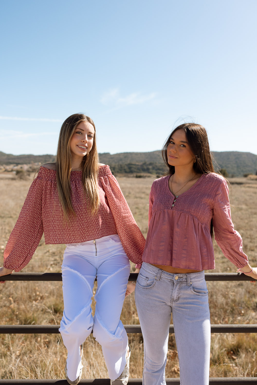 Blusa Espiga Botones Blush