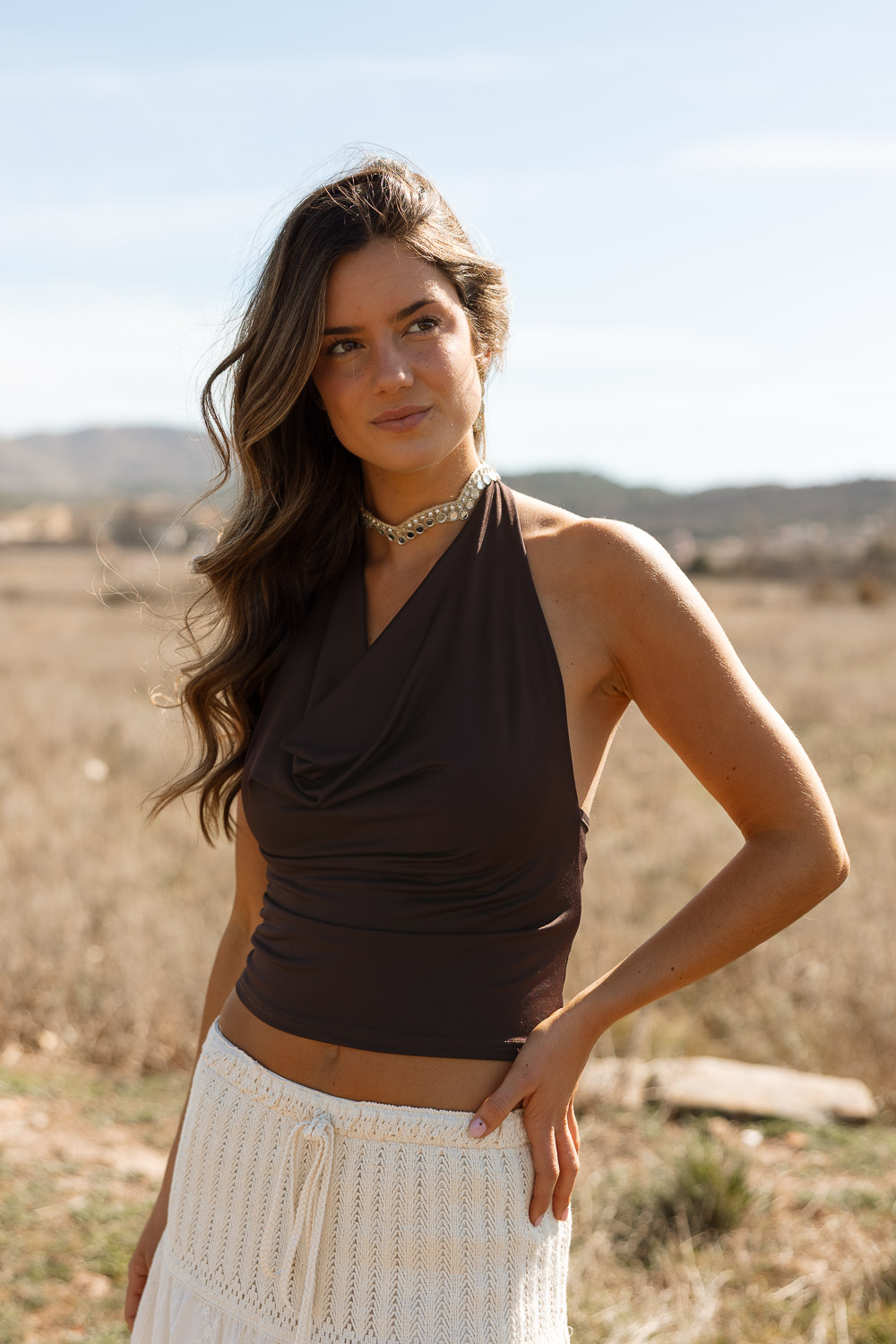 Top Always Ready Marrón Chocolate