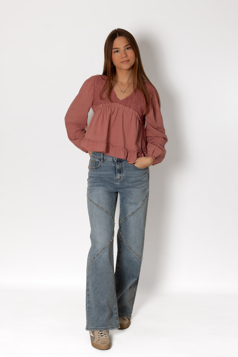 Blusa Countryside terracota Brookville