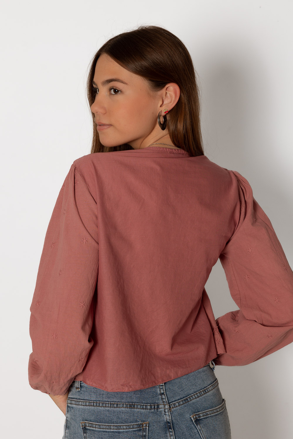 Blusa Countryside terracota Brookville