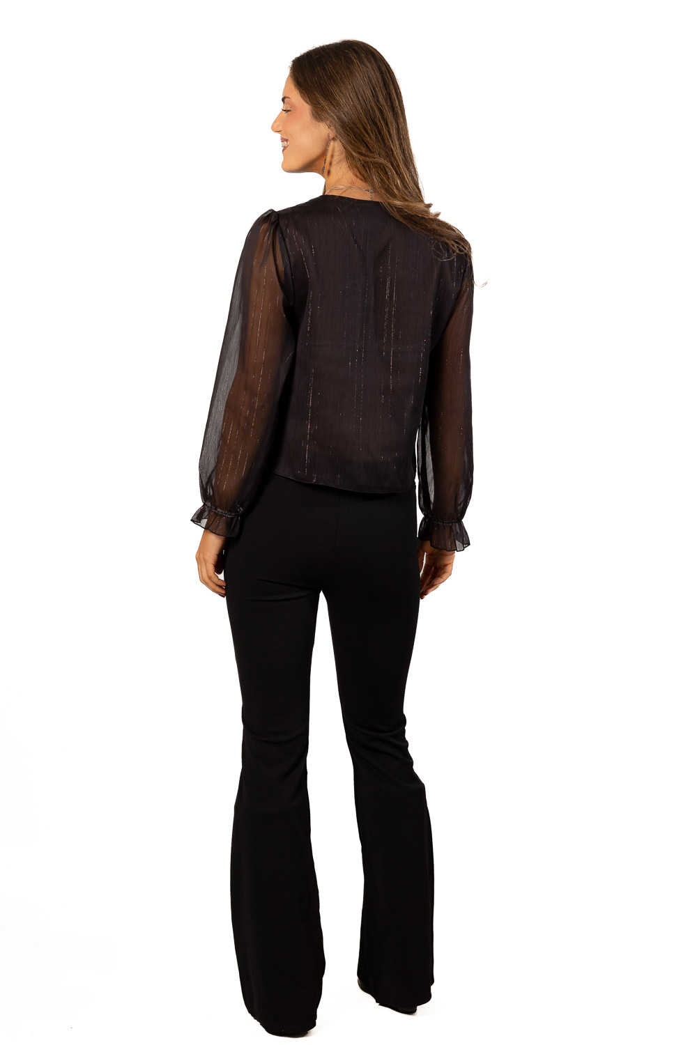 Blusa Gasa Negro Brookville 25 12 01
