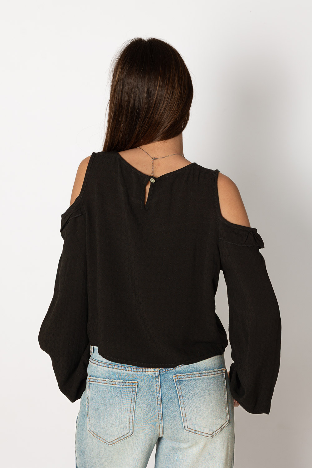 Blusa Second Chanes Negro Brookville