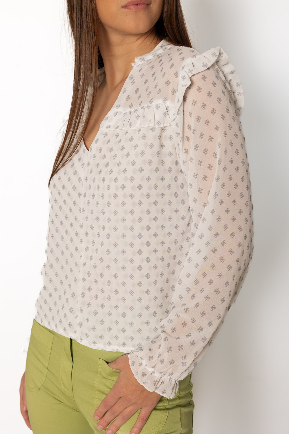 Blusa So Often Gris 164 Ropa Casual Primavera Brookville