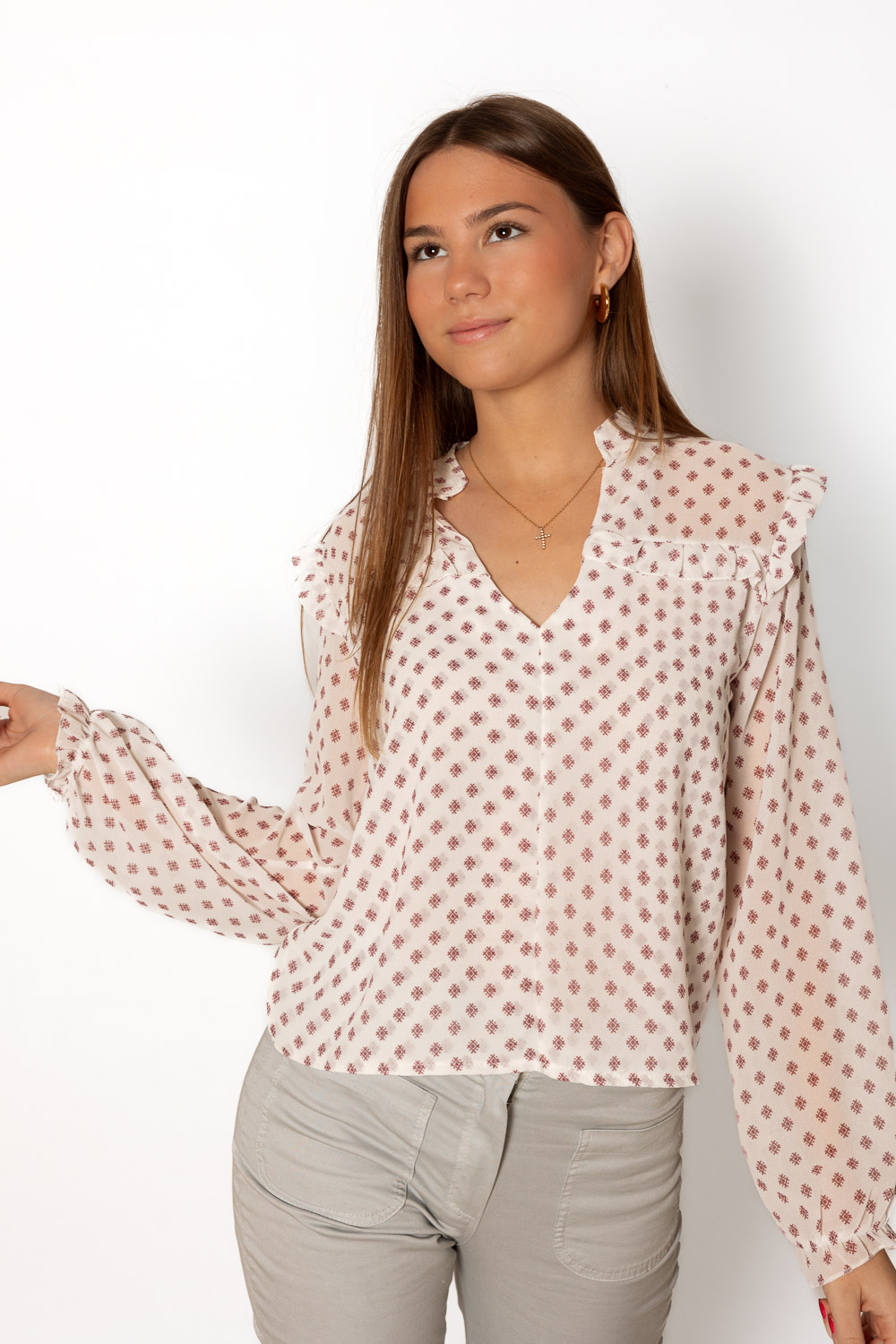 Blusa So Often Vino 861 Ropa Casual Primavera Brookville