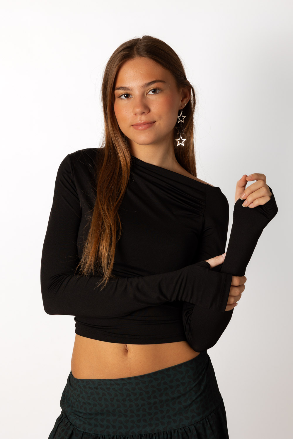 Camiseta Negra Licra Brookville