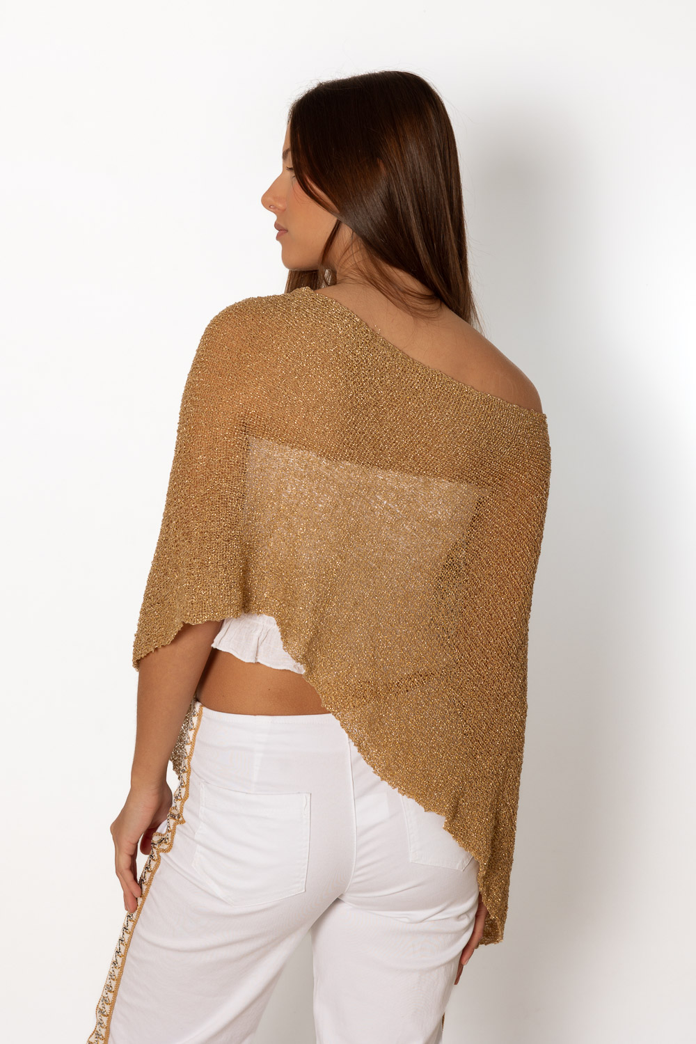 Capa Start Again Lurex Dorado 734 Ropa Casual Primavera Brookville