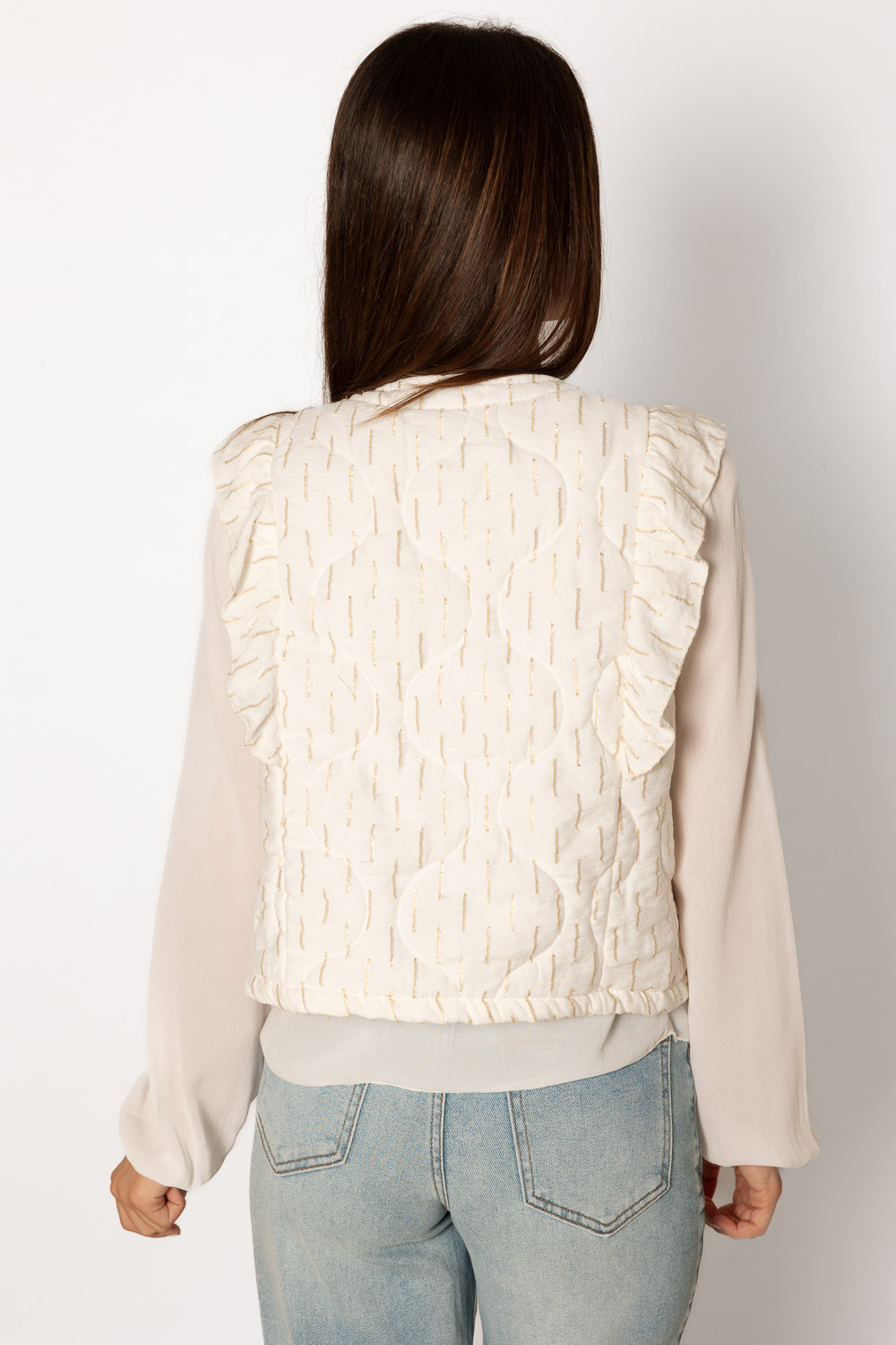 Chaleco Golden Hour Blanco Brookville