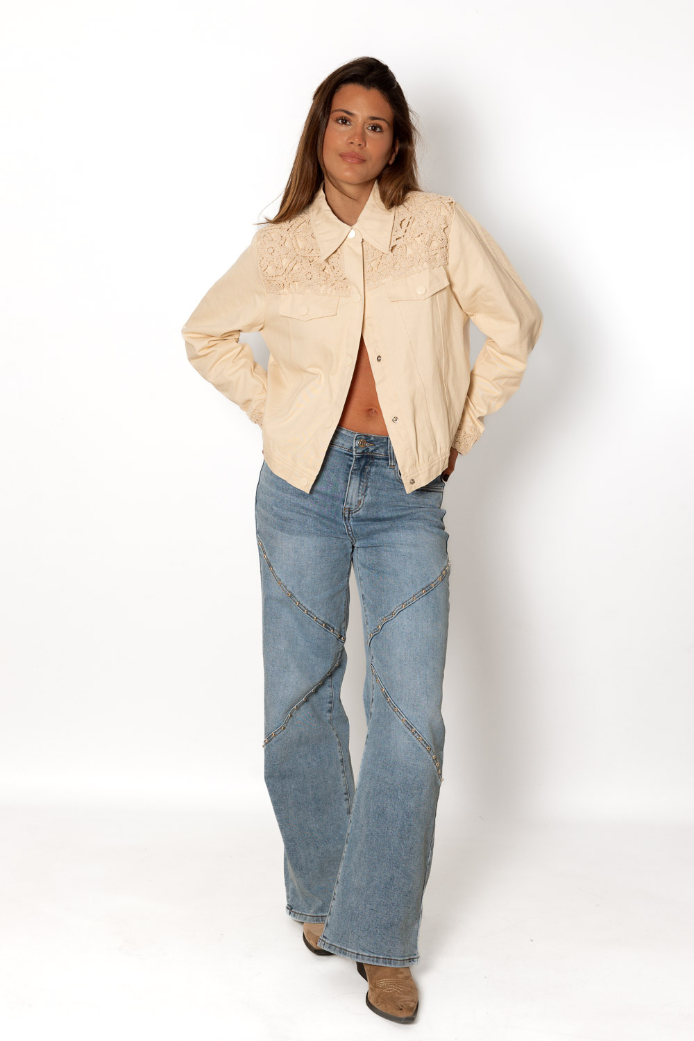 Chaqueta Blooming Crudo 498 Ropa Casual Primavera Brookville