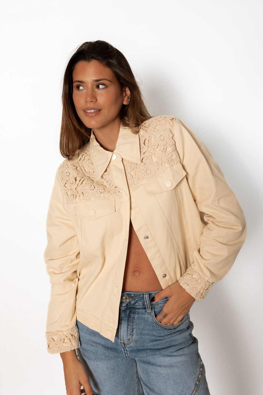Chaqueta Blooming Crudo 519 Ropa Casual Primavera Brookville