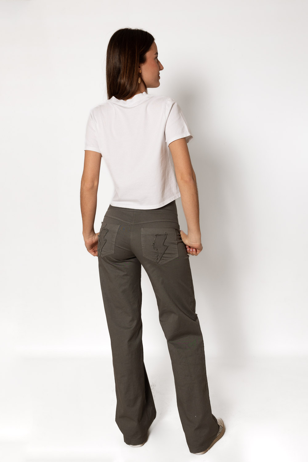 Pantalón Rayo Gris Brookville