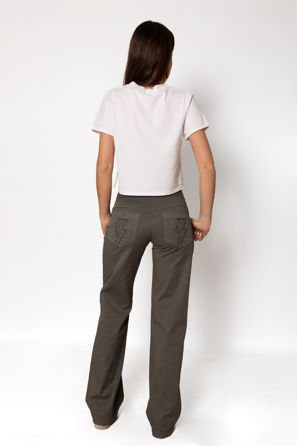 Pantalón Rayo Gris Brookville