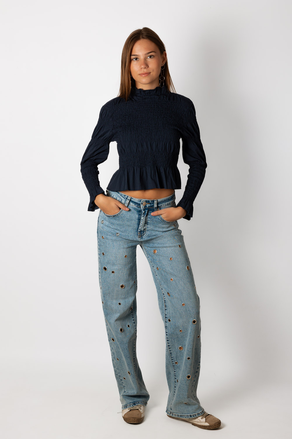 Pantalón Vaquero Anillas Brookville