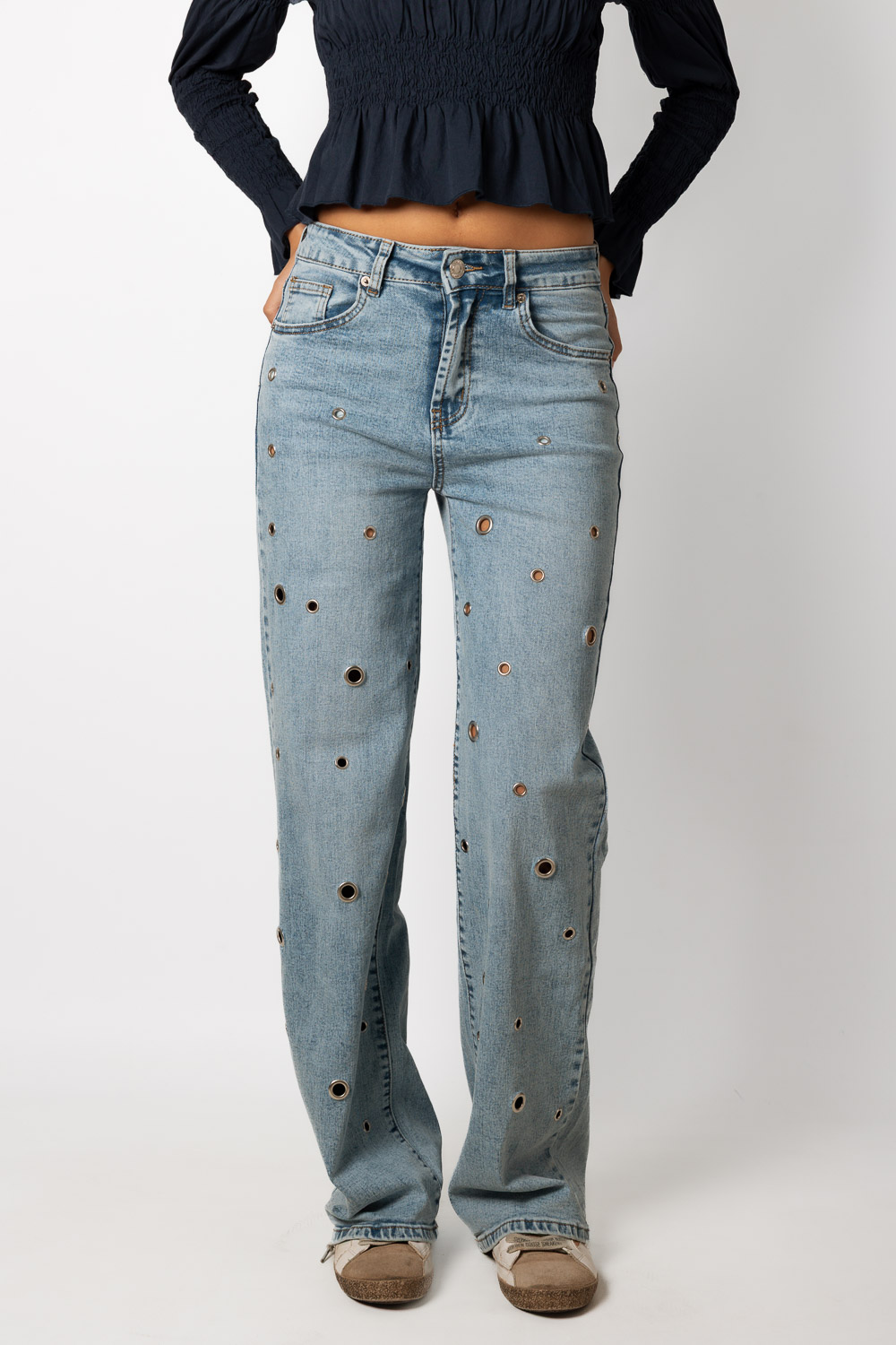 Pantalón Vaquero Anillas Brookville