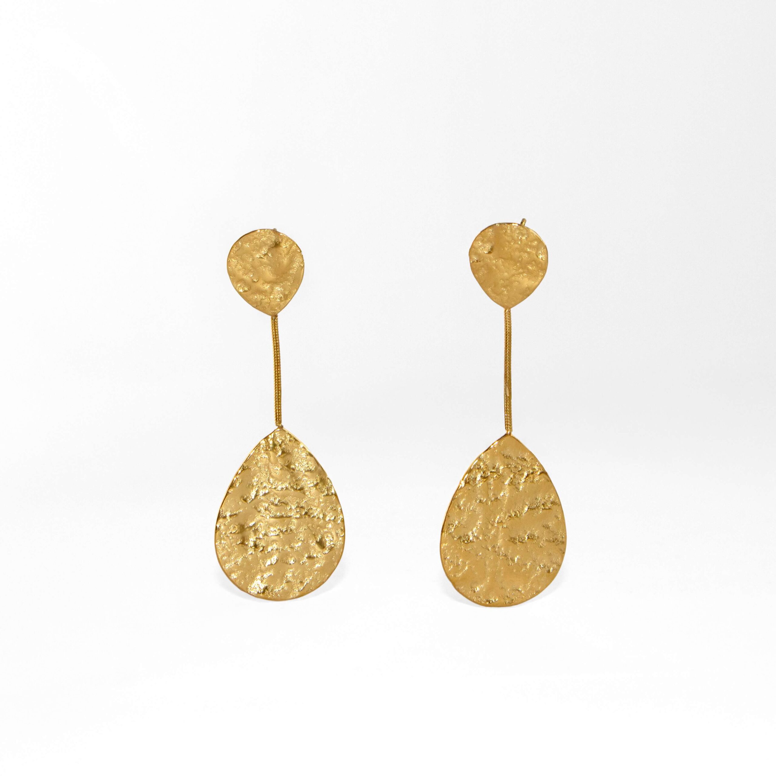 Pendientes Dot Dush Brookville Dorado