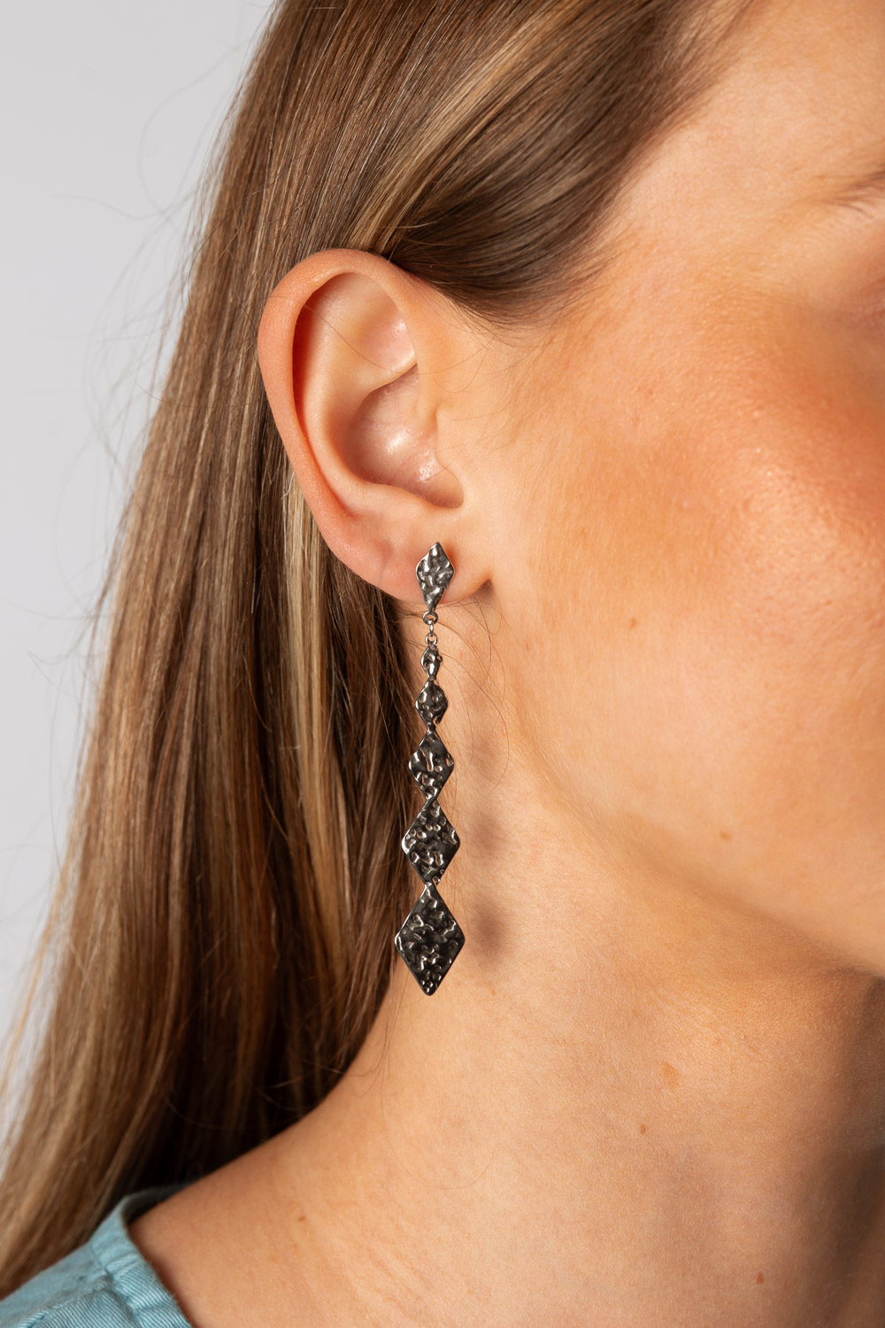 Pendientes good times plata brookville