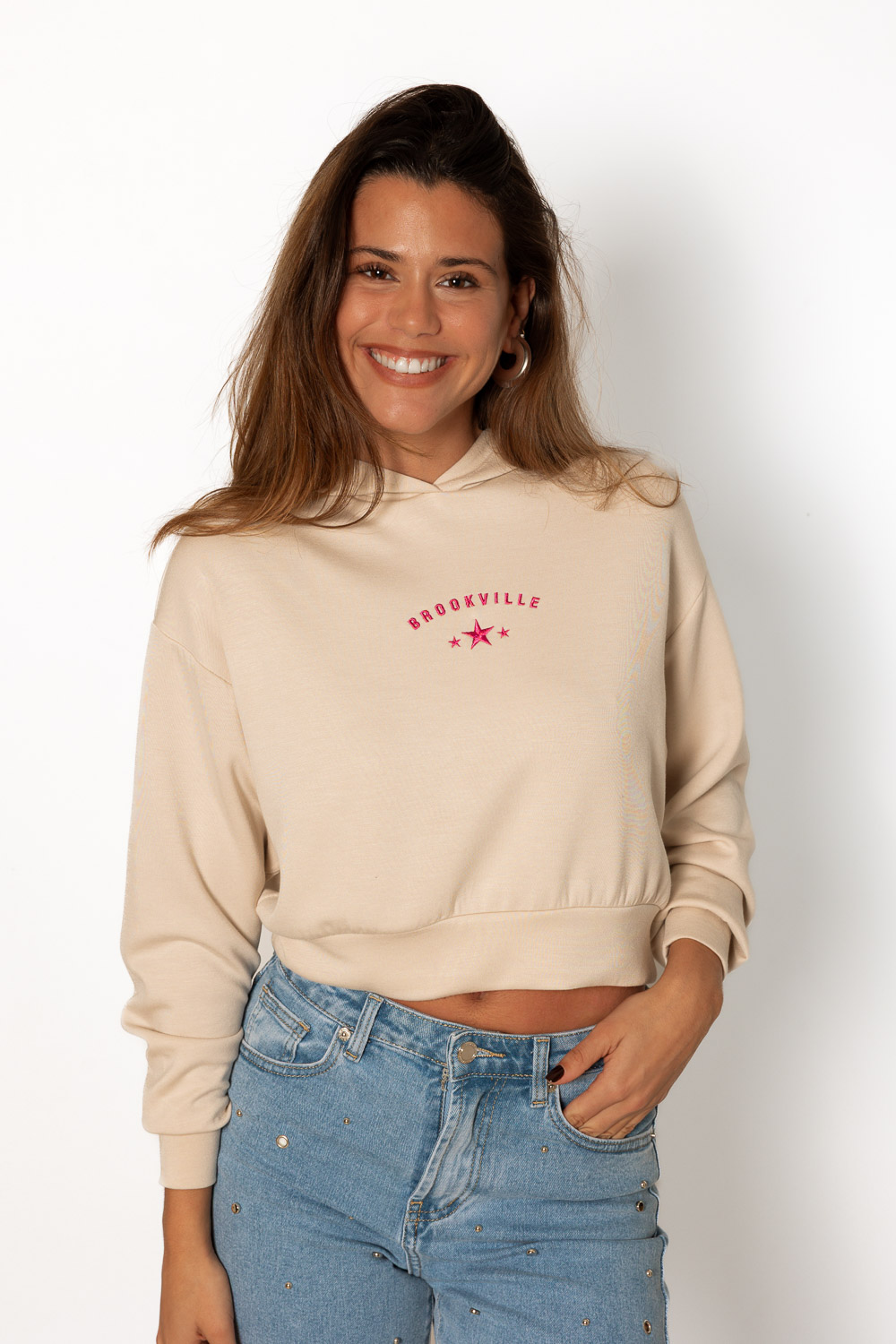 Sudadera Hannah Beige 1461 Ropa Casual Primavera Brookville